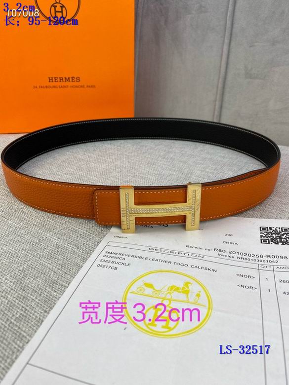 Hermes Belt 32mmX95-125CM 8L  (45)