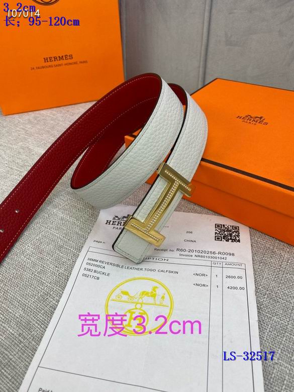 Hermes Belt 32mmX95-125CM 8L  (8)