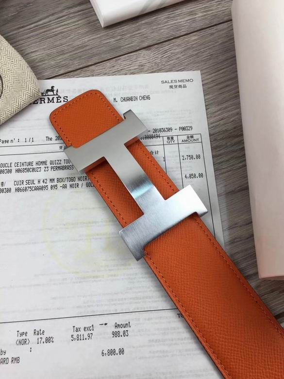 Hermes Belt 38mmX100-125CM 7D (8)