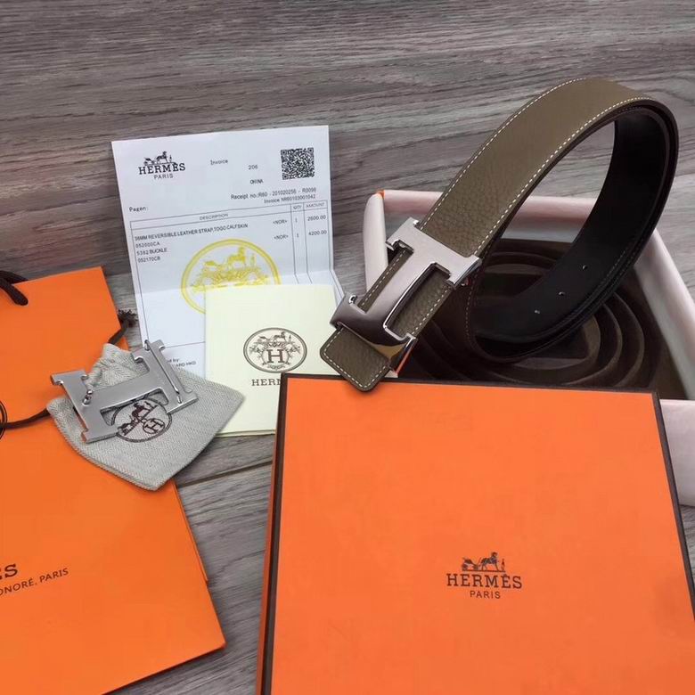 Hermes Belt 38mmX100-125CM 7D  (2)