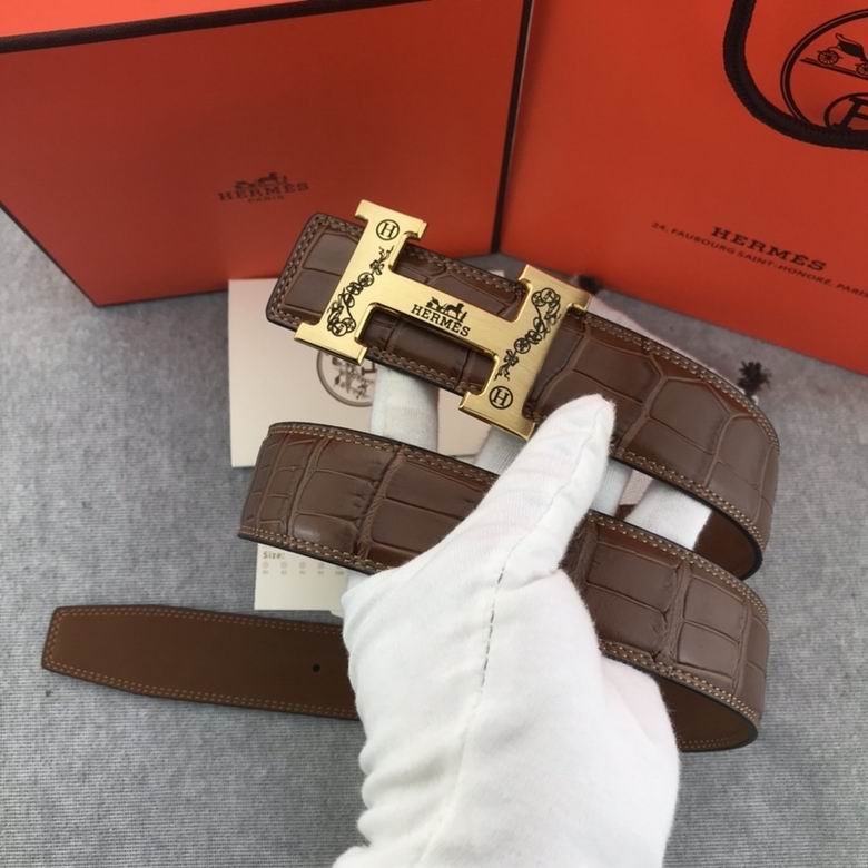 Hermes Belt 38mmX95-125CM 7D (7)