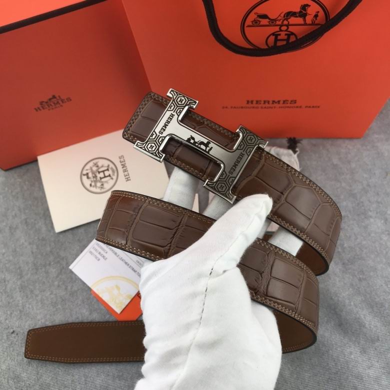 Hermes Belt 38mmX95-125CM 7D (9)