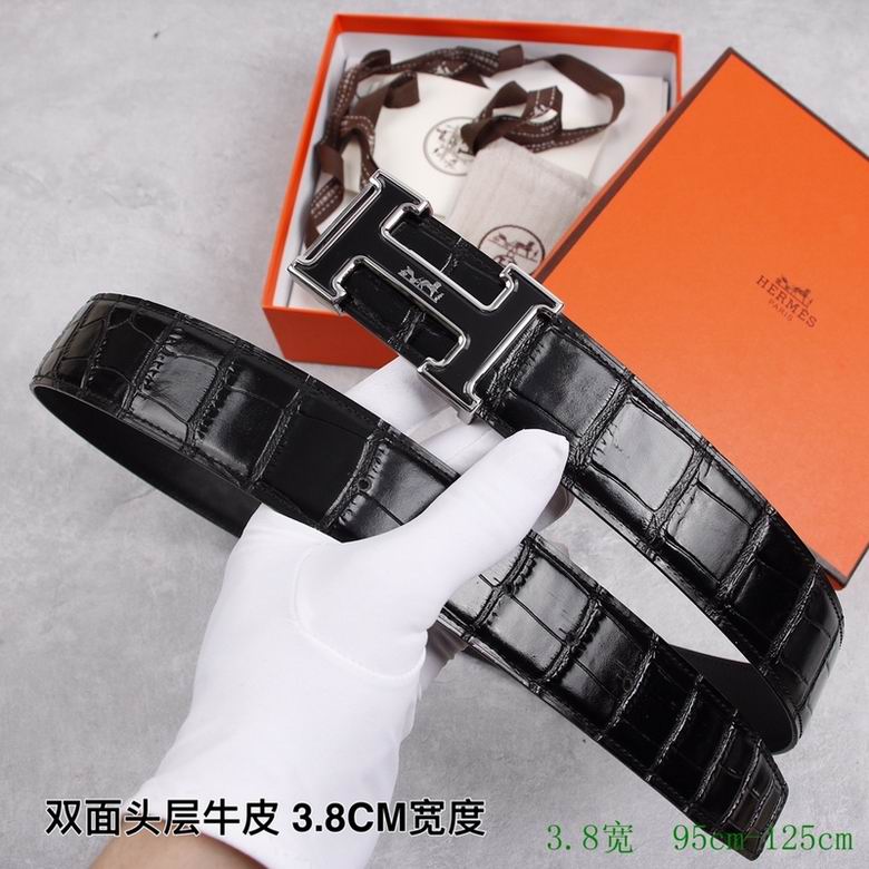 Hermes Belt 38mmX95-125CM 7D  (1)