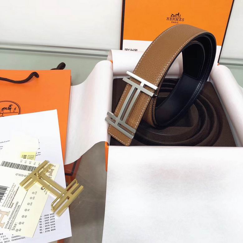 Hermes Belt 38mmX95-125CM 7D  (10)