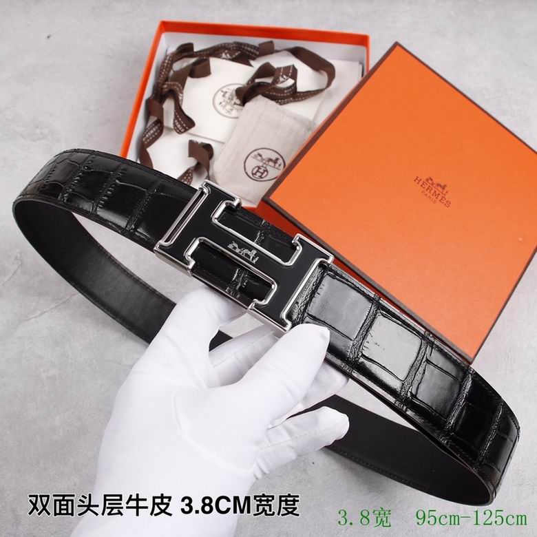 Hermes Belt 38mmX95-125CM 7D  (2)