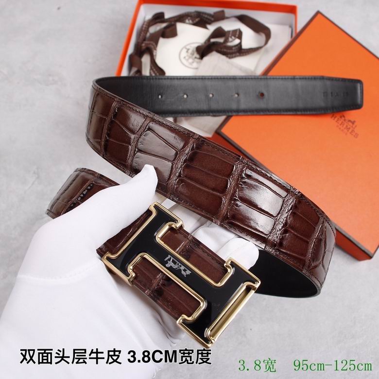Hermes Belt 38mmX95-125CM 7D  (3)