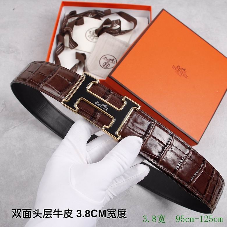 Hermes Belt 38mmX95-125CM 7D  (4)