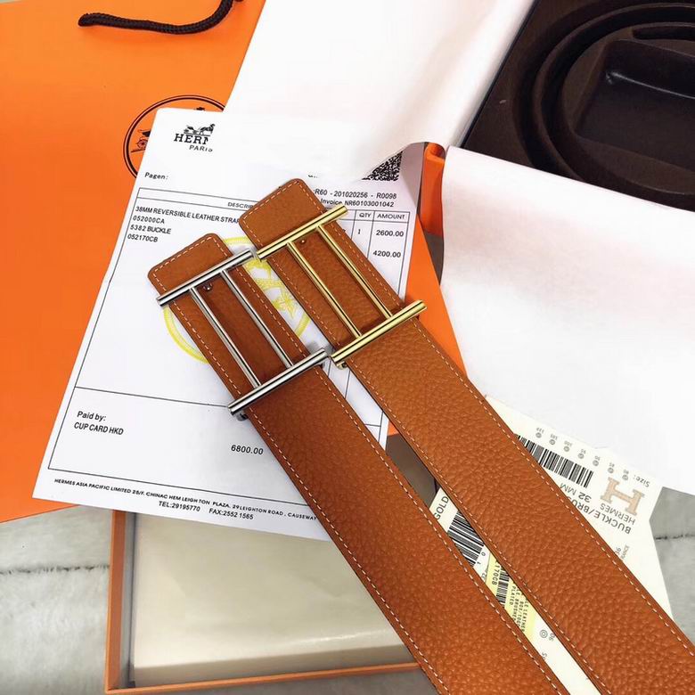 Hermes Belt 38mmX95-125CM 7D  (4)