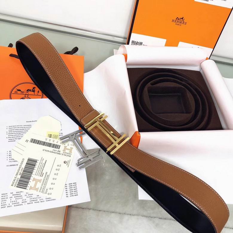 Hermes Belt 38mmX95-125CM 7D  (8)