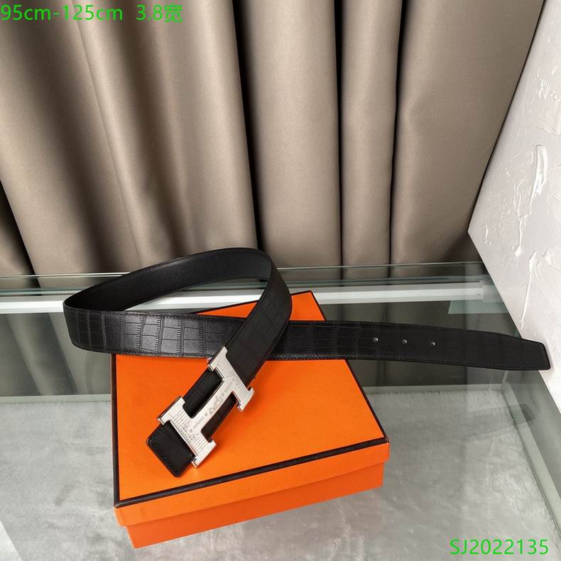 Hermes Belt 38mmX95-125cm 7D  (2)