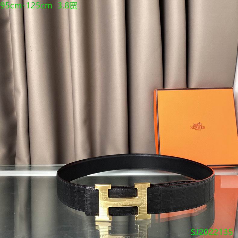 Hermes Belt 38mmX95-125cm 7D  (4)