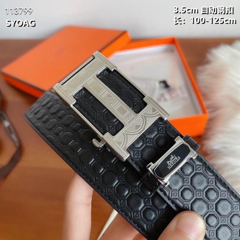 Hermes belt 自动钢扣35mmX100-125cm 8L (2)