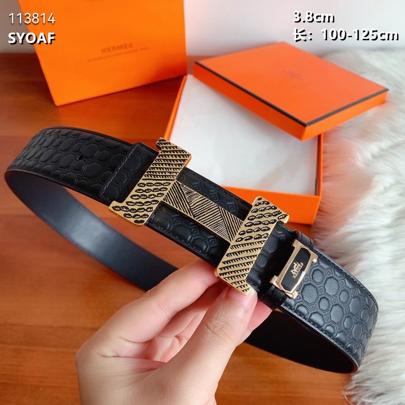 Hermes belt 38mmX100-125cm 8L (2)