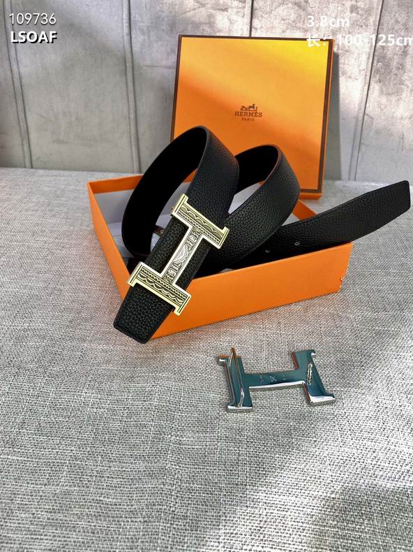 Hermes belt 38mmX100-125cm 8L (29)