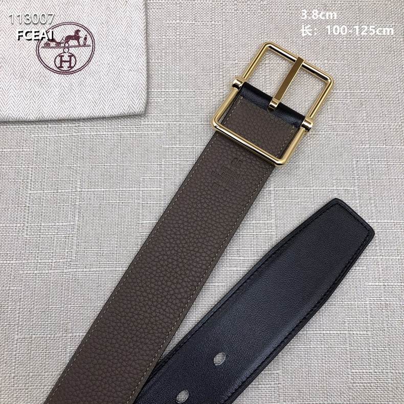 Hermes belt 38mmX100-125cm 8L (37)