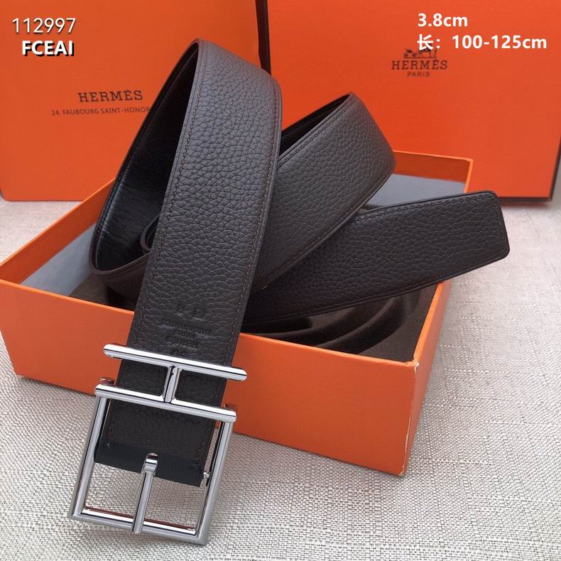 Hermes belt 38mmX100-125cm 8L (37)