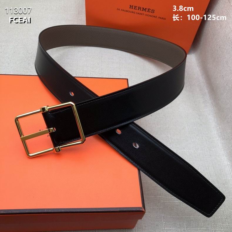 Hermes belt 38mmX100-125cm 8L (38)