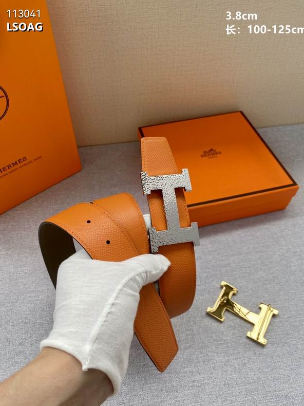 Hermes belt 38mmX100-125cm 8L (39)