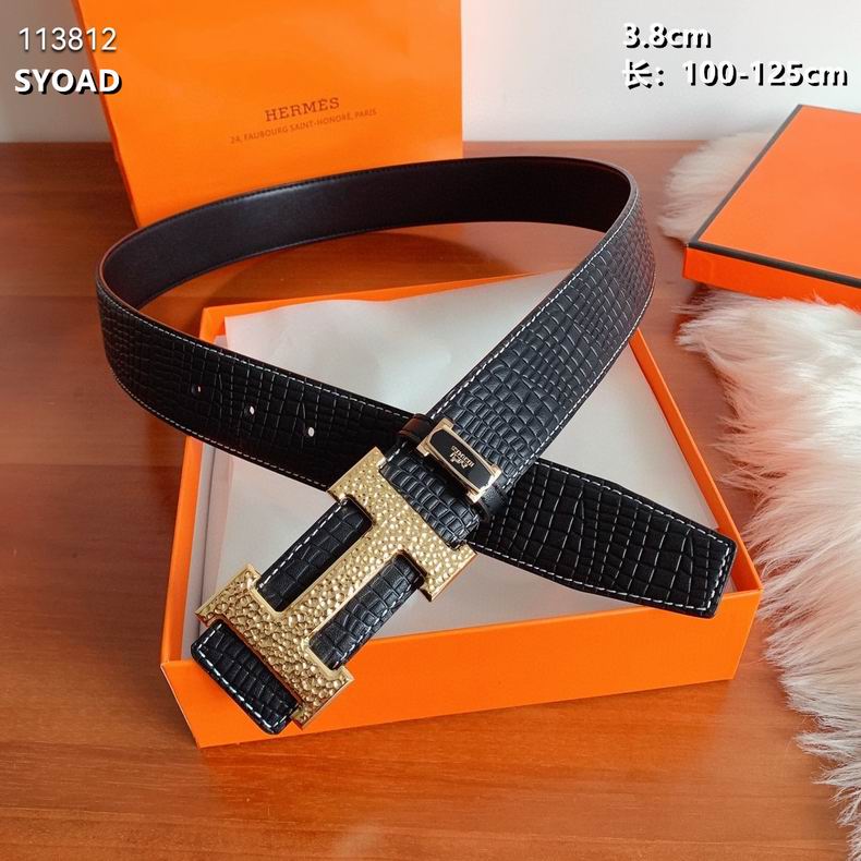 Hermes belt 38mmX100-125cm 8L (4)
