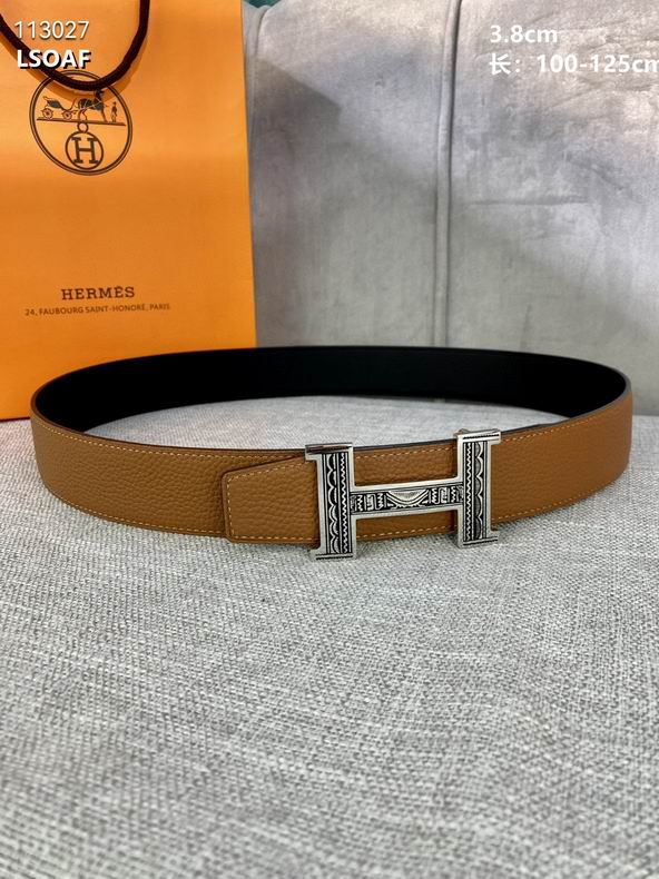 Hermes belt 38mmX100-125cm 8L (4)