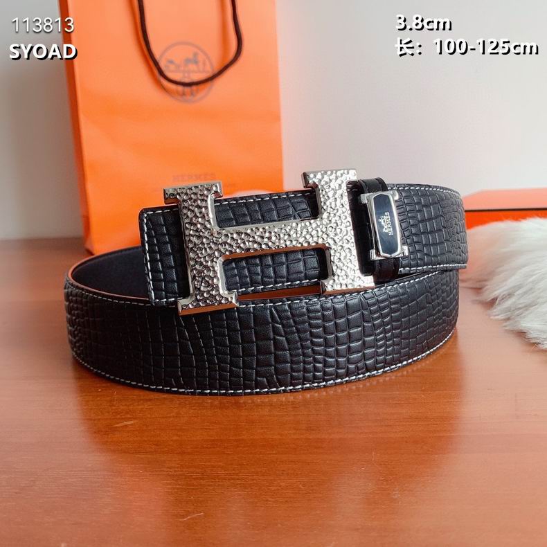 Hermes belt 38mmX100-125cm 8L (7)