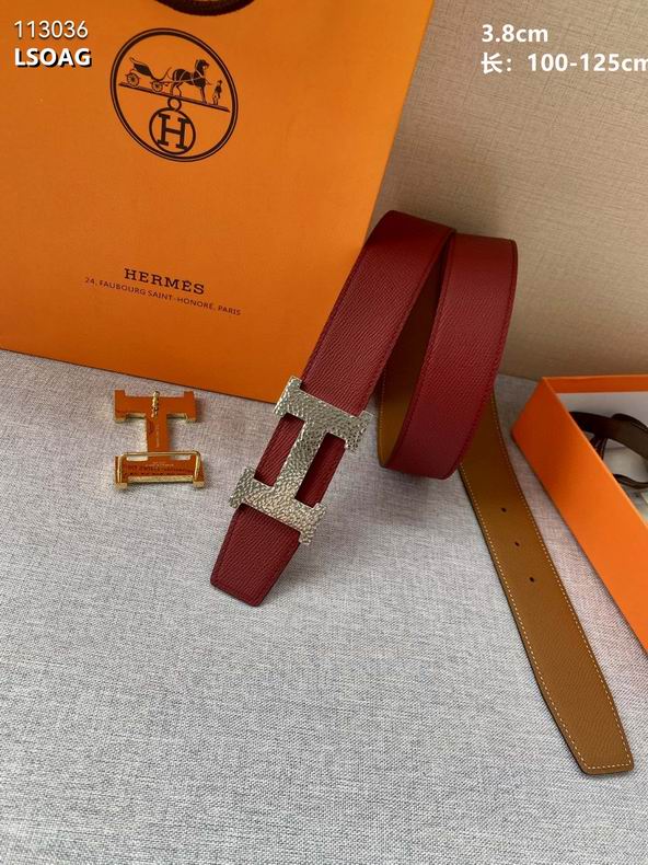 Hermes belt 38mmX100-125cm 8L (8)