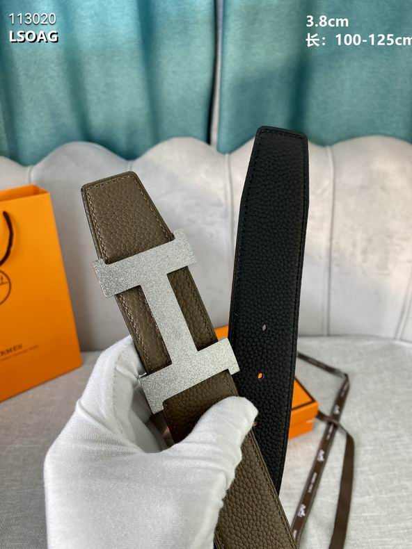 Hermes belt 38mmX100-125cm 8L (8)
