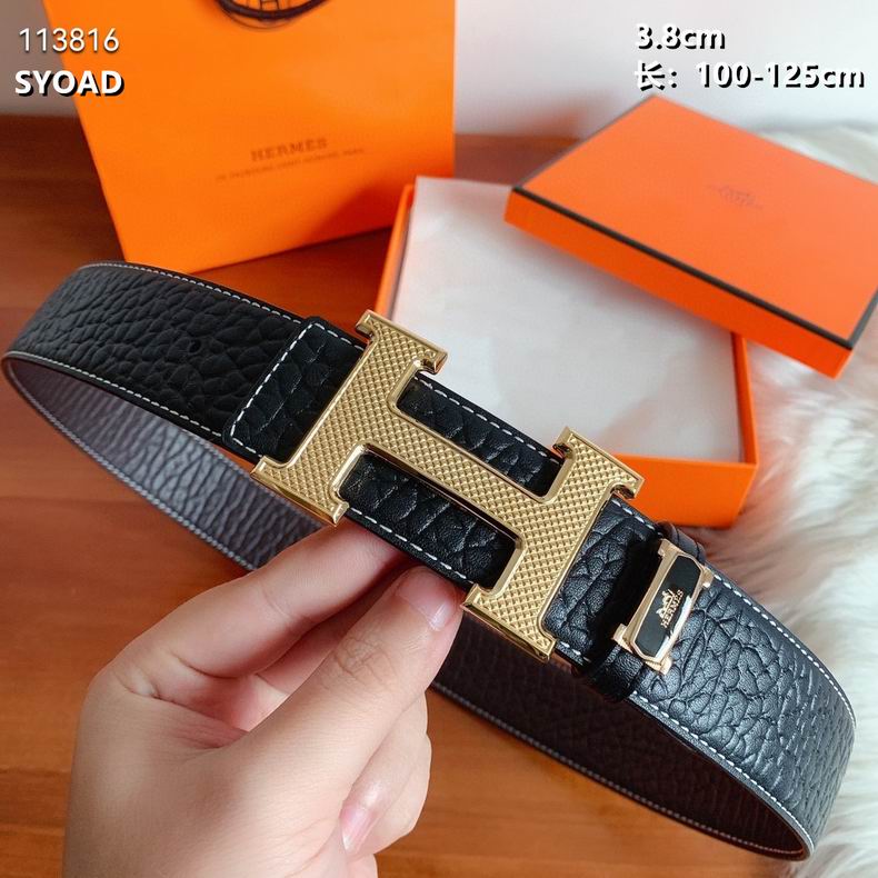 Hermes belt 38mmX100-125cm 8L  (2)