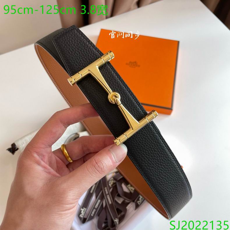 Hermes belt 38mmX95-125cm 7D (2)