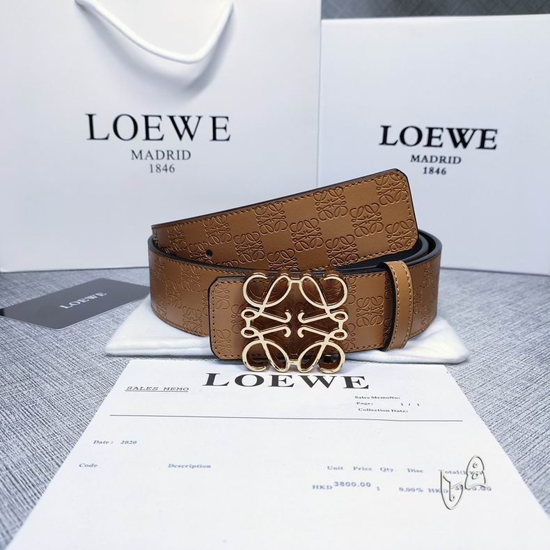 Loewe belt 38mmX80-125cm lb  (12)