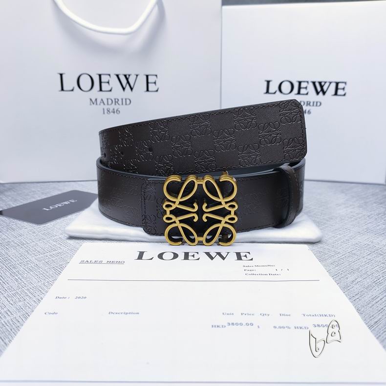 Loewe belt 38mmX80-125cm lb  (18)