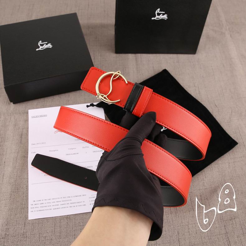 Louboutin Belt 35mm lb (29)