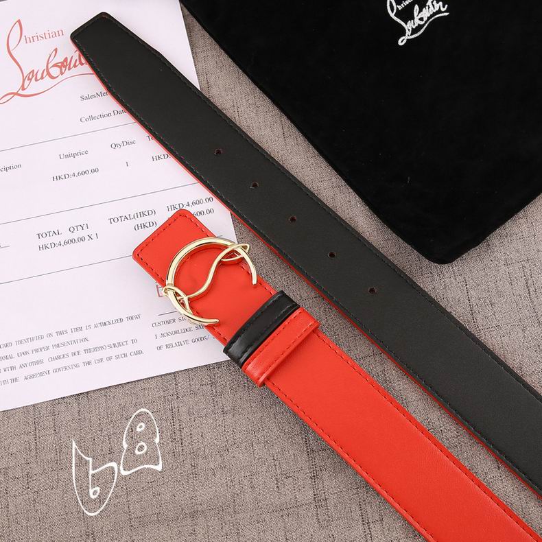 Louboutin Belt 35mm lb (31)