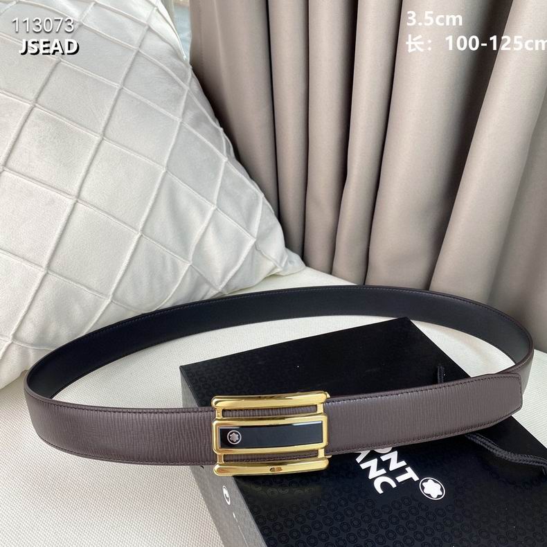Montblanc belt自动带 35mmX100-125cm 8L (1)
