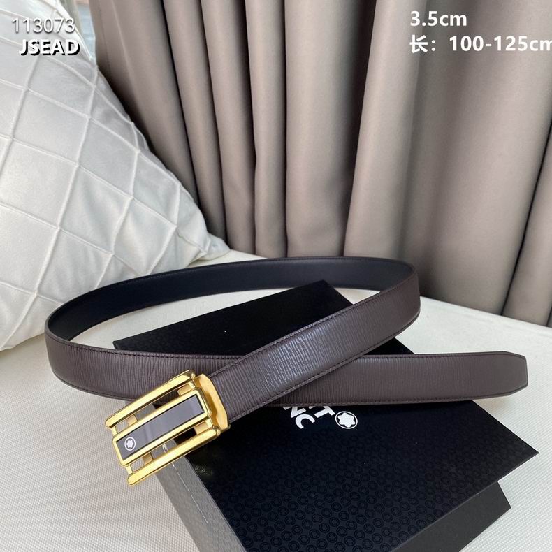 Montblanc belt自动带 35mmX100-125cm 8L (2)