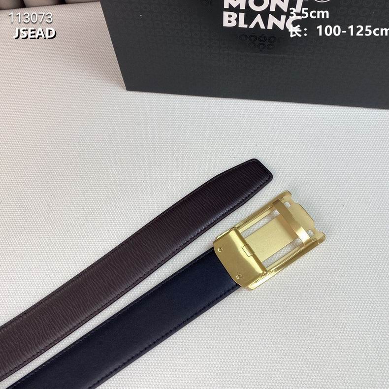 Montblanc belt自动带 35mmX100-125cm 8L (3)
