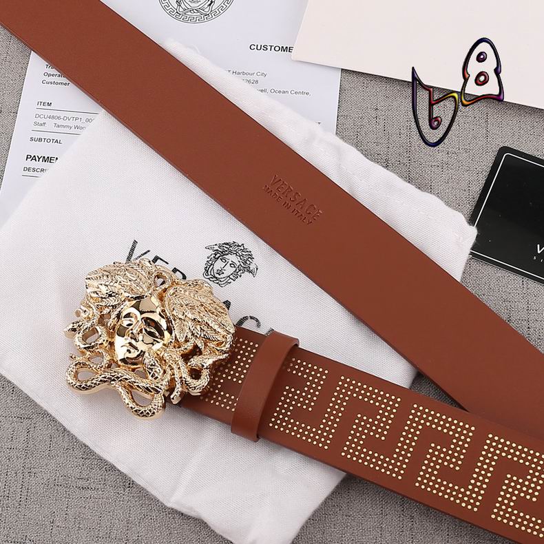 Versace Belt 原版 38mm lb  (3)