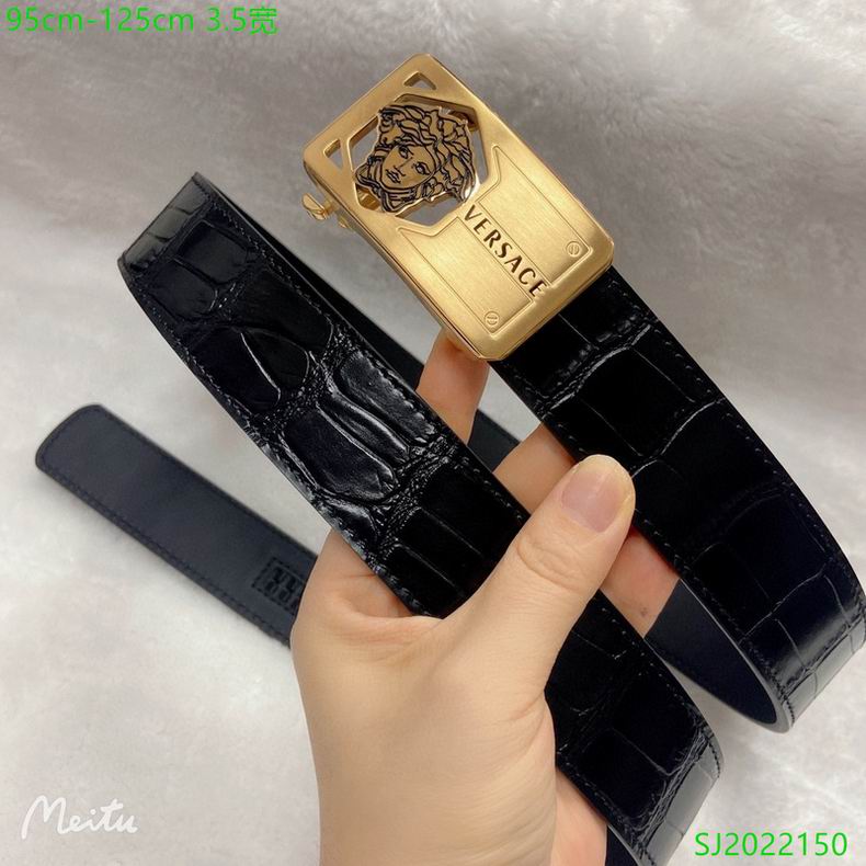 Versace belt 自动扣 35mmX95-125cm 7D (2)