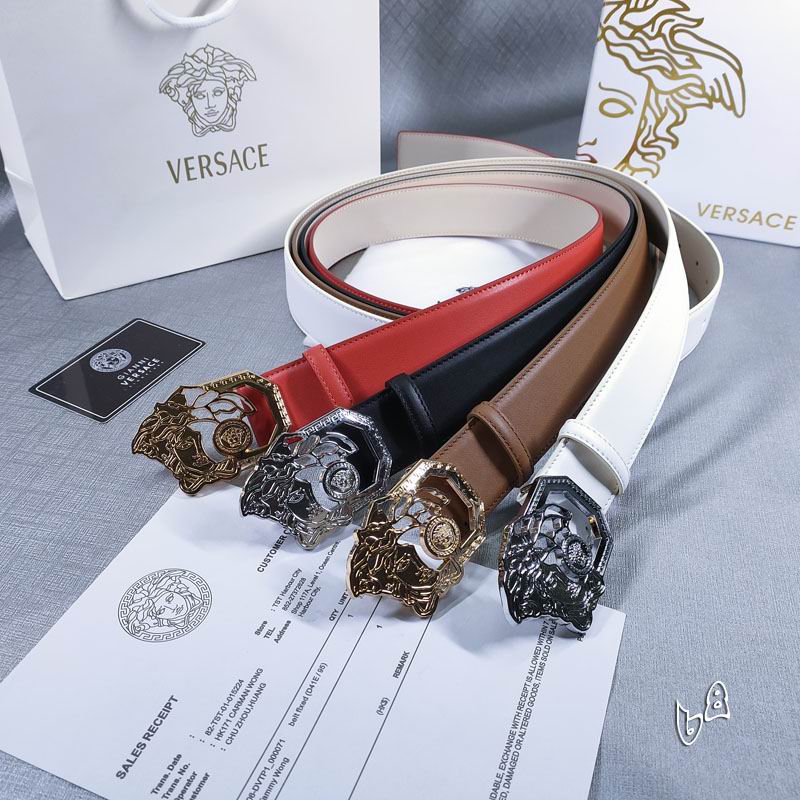 Versace belt 15mmX90-125cm lb (14)