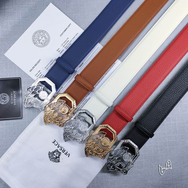 Versace belt 15mmX90-125cm lb (30)