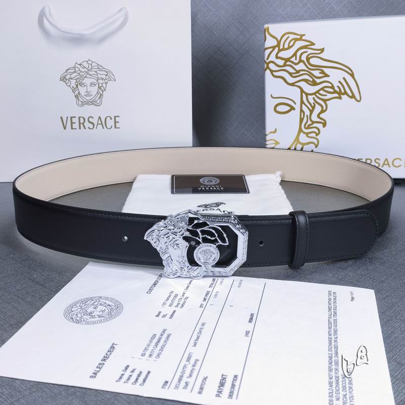 Versace belt 15mmX90-125cm lb (7)