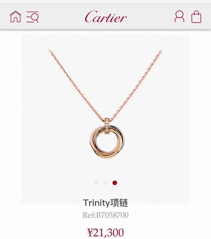 Cartier necklace 11lyx27 (2)