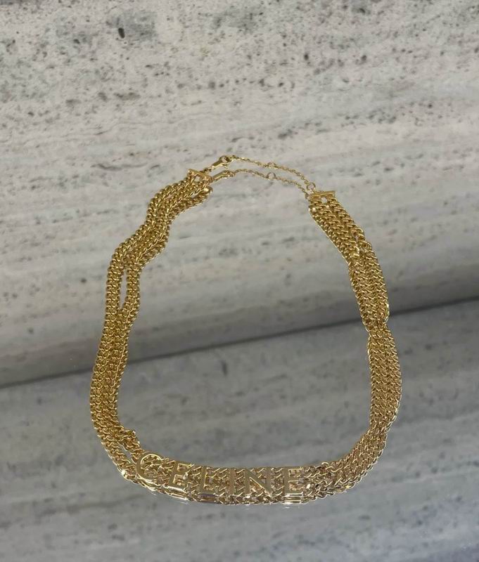 Celine Necklace  01lyr10 (2)