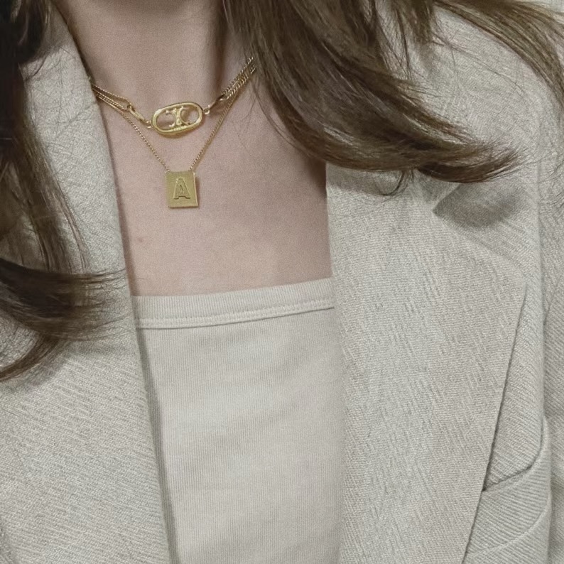 Celine Necklace  01lyr25 (3)