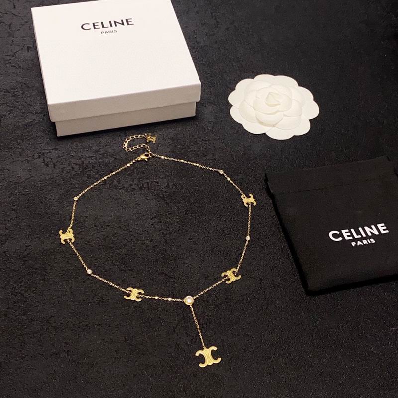 Celine Necklace  03lyr42 (7)