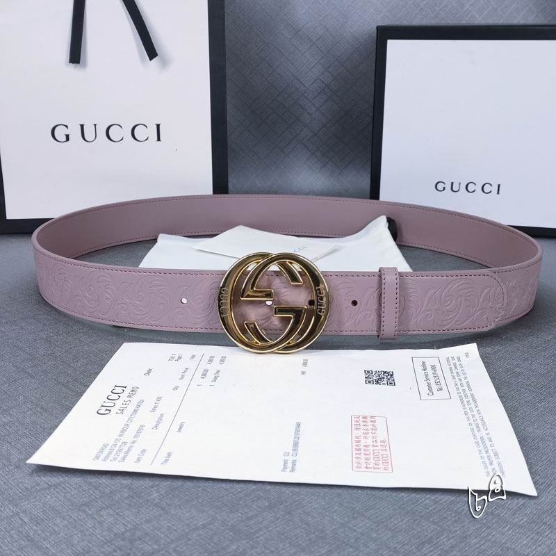 Gucci belt 38mmX90-125cm lb (1)