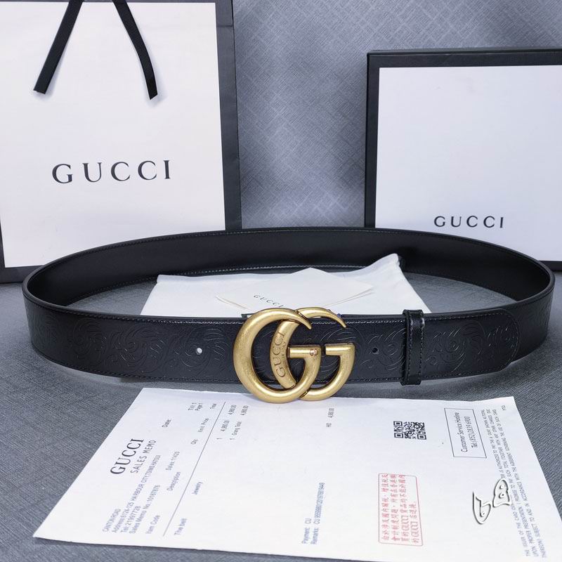 Gucci belt 38mmX90-125cm lb (21)
