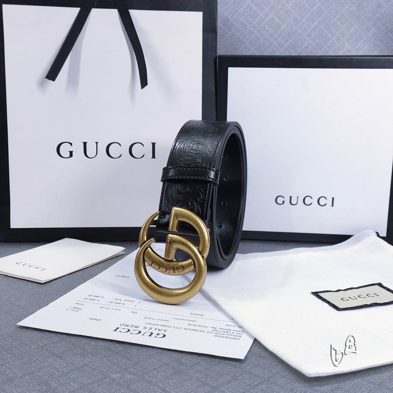 Gucci belt 38mmX90-125cm lb (22)