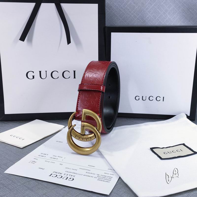 Gucci belt 38mmX90-125cm lb (25)