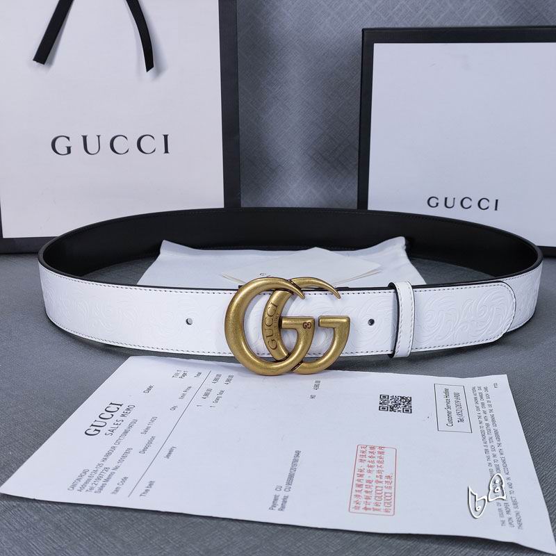 Gucci belt 38mmX90-125cm lb (27)